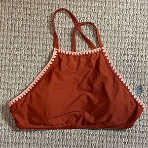Aerie Rust Bikini Top size medium